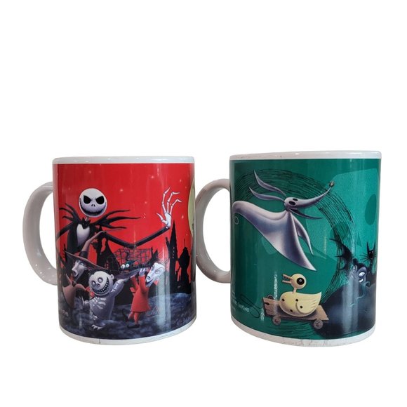 Disney The Nightmare Before Christmas Jack Skellington And Sally Coffee Mug 12oz - Picture 2 of 5